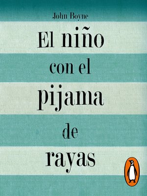 cover image of El niño con el pijama de rayas